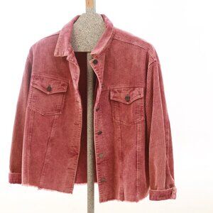 Oversized Corduroy Jacket